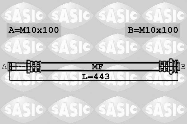 Bremsschlauch SASIC 6606011