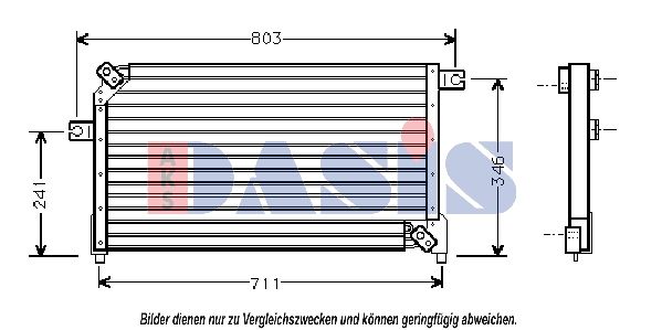Kondensator, Klimaanlage AKS DASIS 072060N