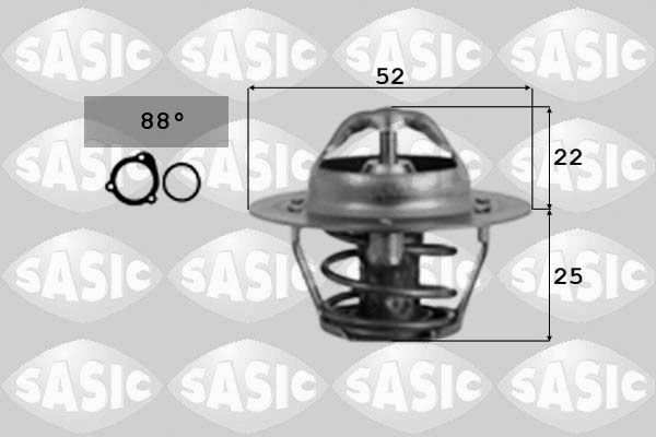 Thermostat, Kühlmittel SASIC 9000185