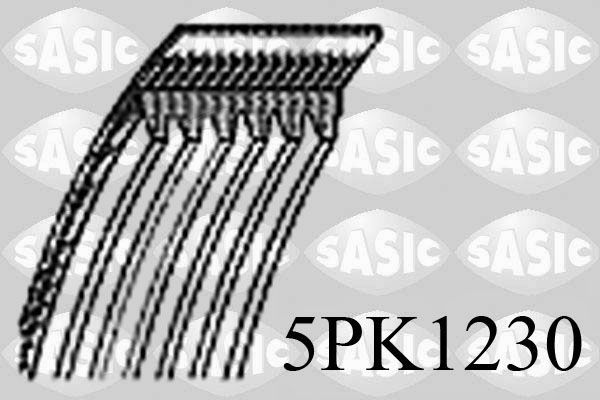 Keilrippenriemen SASIC 5PK1230