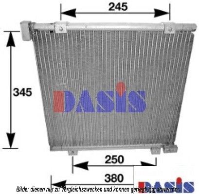 Kondensator, Klimaanlage AKS DASIS 102090N