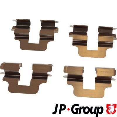 Zubehörsatz Scheibenbremsbelag JP GROUP 1364003610