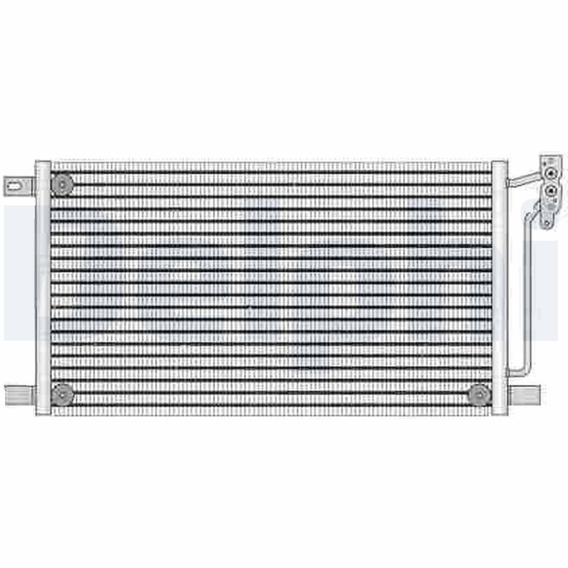 Kondensator, Klimaanlage DELPHI TSP0225236