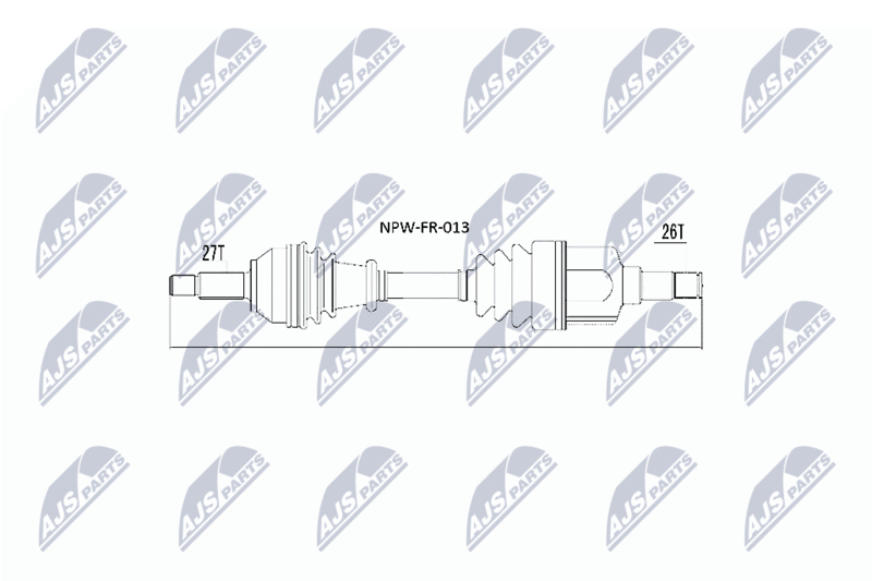 Antriebswelle NTY NPW-FR-013