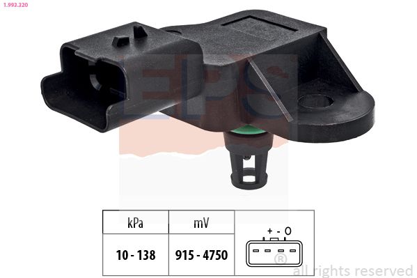 Luftdrucksensor, Höhenanpassung EPS 1-993-320
