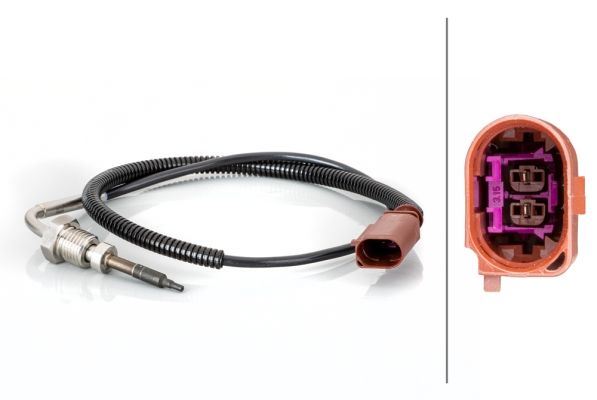 Sensor, Abgastemperatur HELLA 6pt 014 494-781