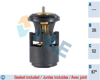 Thermostat, Kühlmittel FAE 5320687