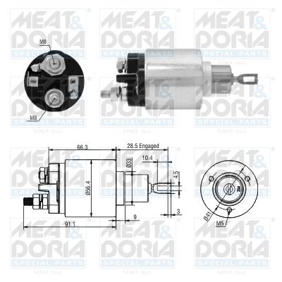 Magnetschalter, Starter MEAT & DORIA 46303