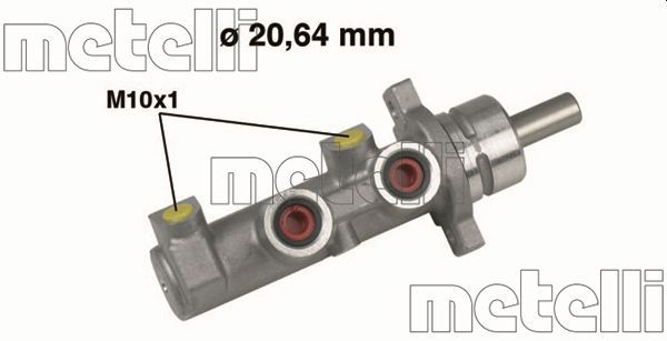 Hauptbremszylinder METELLI 05-0470