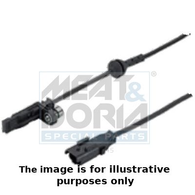 Sensor, Raddrehzahl MEAT & DORIA 90083E