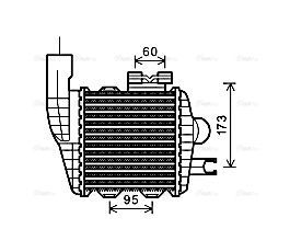 Ladeluftkühler AVA QUALITY COOLING hy4226
