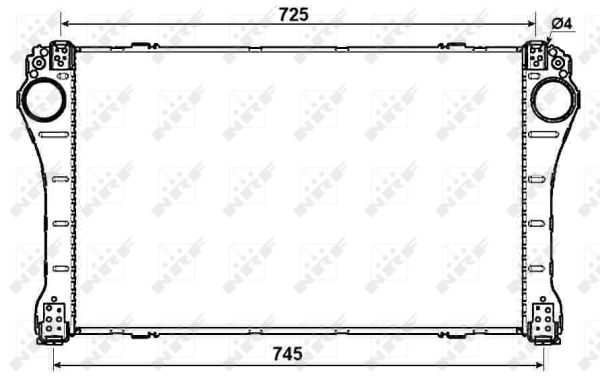Ladeluftkühler NRF 30244