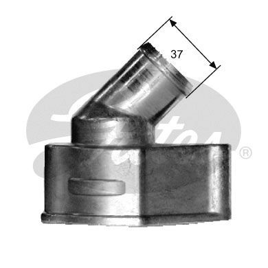 Thermostat, Kühlmittel GATES TH15092G1