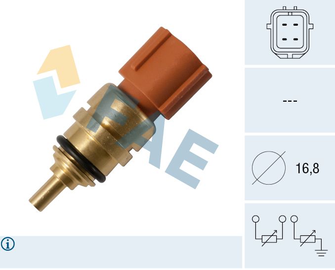 Sensor, Kühlmitteltemperatur FAE 33358