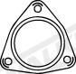 Dichtung, Abgasrohr WALKER 84031