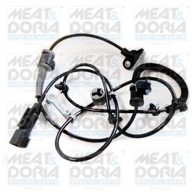 Sensor, Raddrehzahl MEAT & DORIA 90646