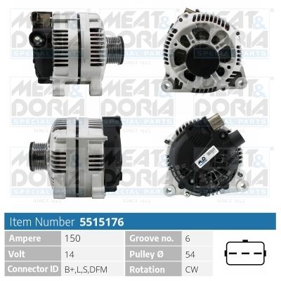 Generator MEAT & DORIA 5515176