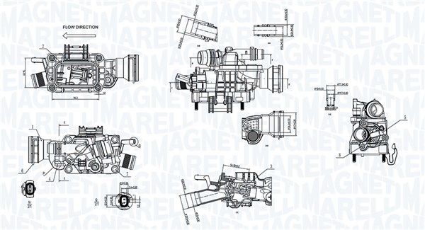 Kühlwasserthermostat MAGNETI MARELLI 352317005080