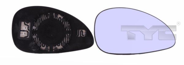 Spiegelglas, Außenspiegel TYC 305-0119-1