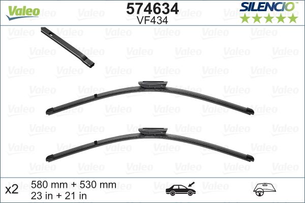 Wischblatt VALEO 574634
