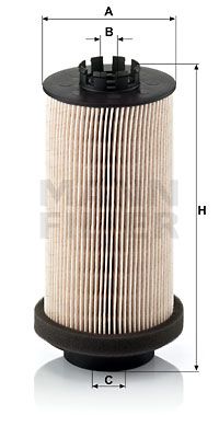 Bränslefilter MANN-FILTER PU 999/1 x