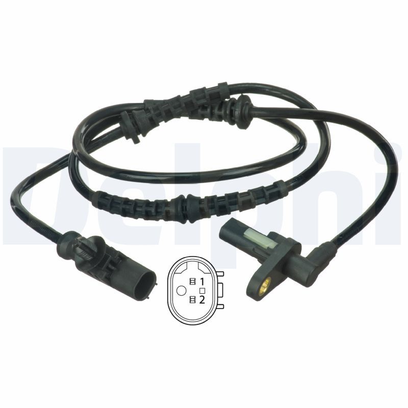 Sensor, Raddrehzahl DELPHI SS20367
