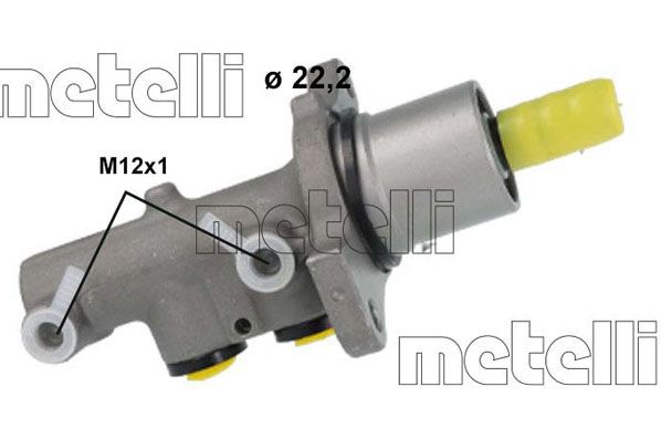 Hauptbremszylinder METELLI 05-1237