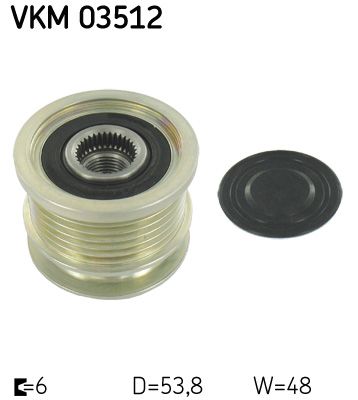 Generatorfreilauf SKF vkm 03512