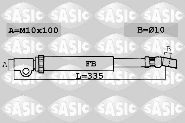 Bremsschlauch SASIC SBH6365