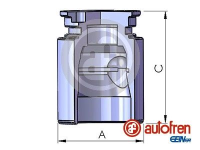 Kolben, Bremssattel AUTOFREN SEINSA D025221