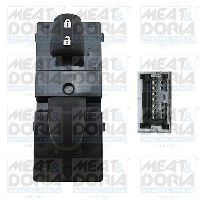 Schalter, Fensterheber MEAT & DORIA 26209