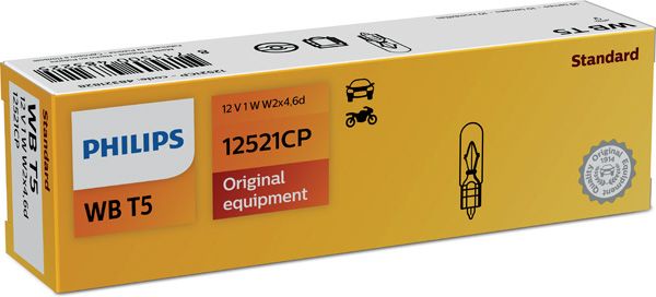 Glühlampe, Innenraumleuchte PHILIPS 12521cp