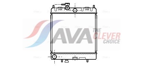 Kühler, Motorkühlung AVA QUALITY COOLING DN2128