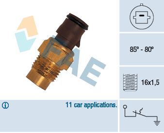 Temperaturschalter, Kühlerlüfter FAE 36160