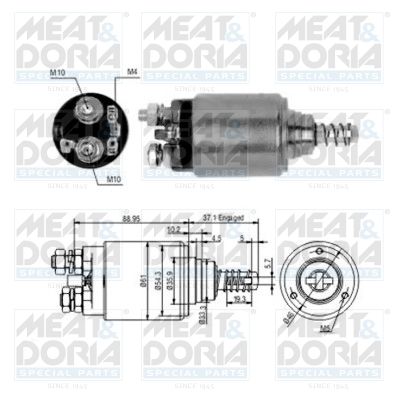 Magnetschalter, Starter MEAT & DORIA 46186