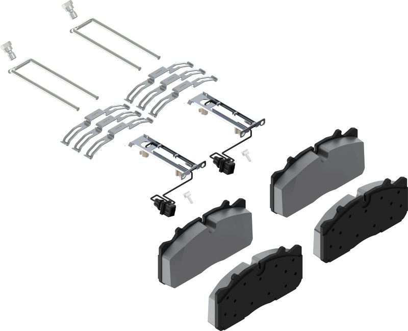 Bremsbelagsatz, Scheibenbremse WABCO 6403179322