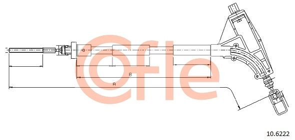 Seilzug, Feststellbremse COFLE 10.6222