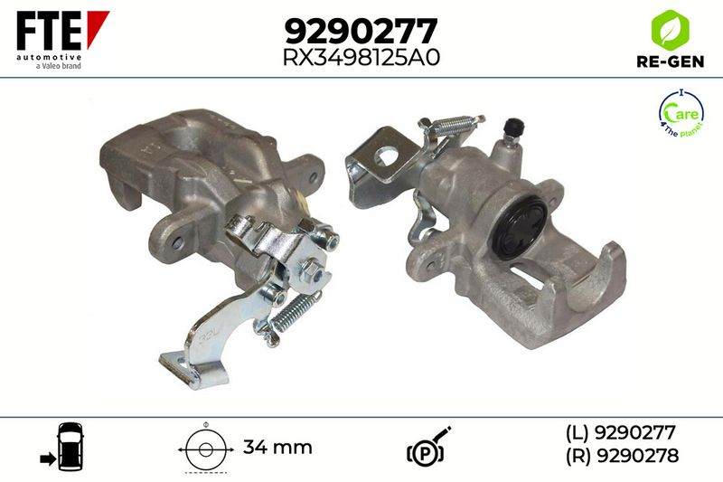 Bremssattel FTE 9290277