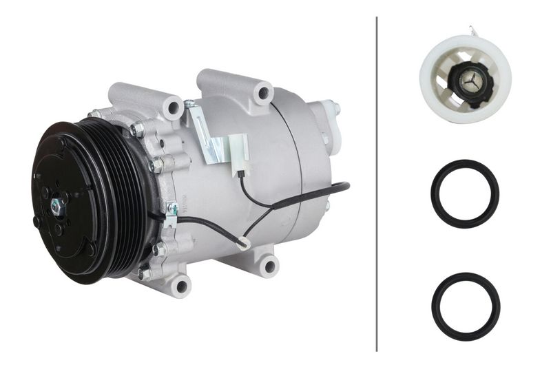 Kompressor, Klimaanlage HELLA 8FK 366 201-591
