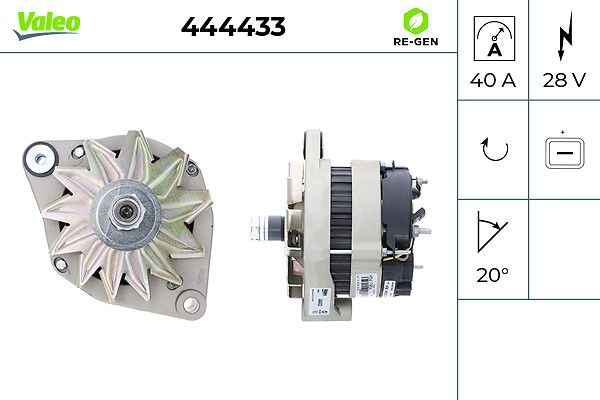 Lichtmaschine Generator VALEO 444433