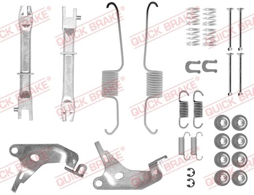 Zubehörsatz, Bremsbacken QUICK BRAKE 105-0003S