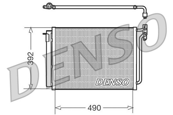 Klimakondensator Klimakühler Denso DCN05009
