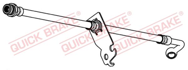 Bremsschlauch QUICK BRAKE 58.805