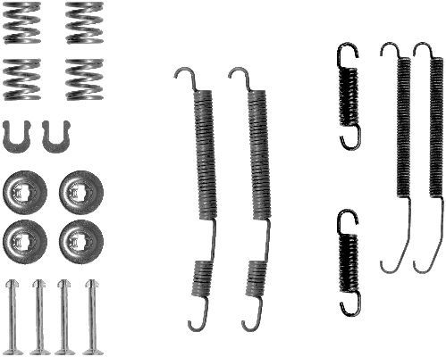 Zubehörsatz Bremsbacken TEXTAR 97030400