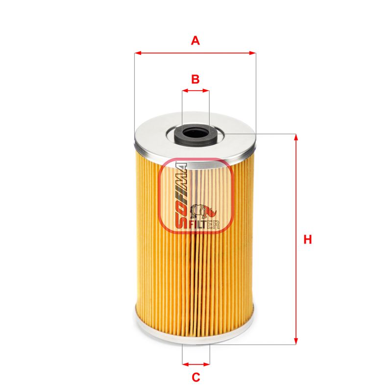 Kraftstofffilter SOFIMA S 7411 N