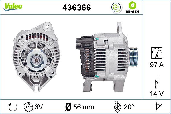 Generator VALEO 436366