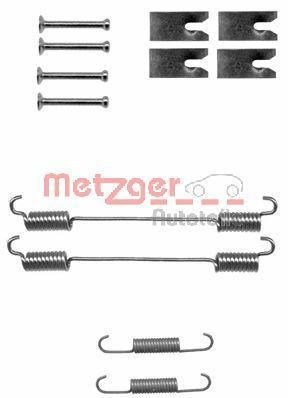 Zubehörsatz, Bremsbacken METZGER 105-0862