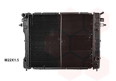 Kühler, Motorkühlung VAN WEZEL 37002089