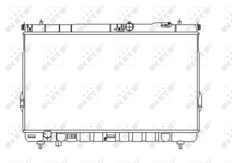 Kühler, Motorkühlung NRF 53358