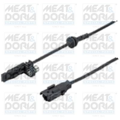 Sensor, Raddrehzahl MEAT & DORIA 90083